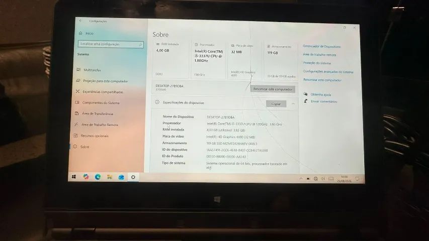 Tablet lenovo Thinkpad