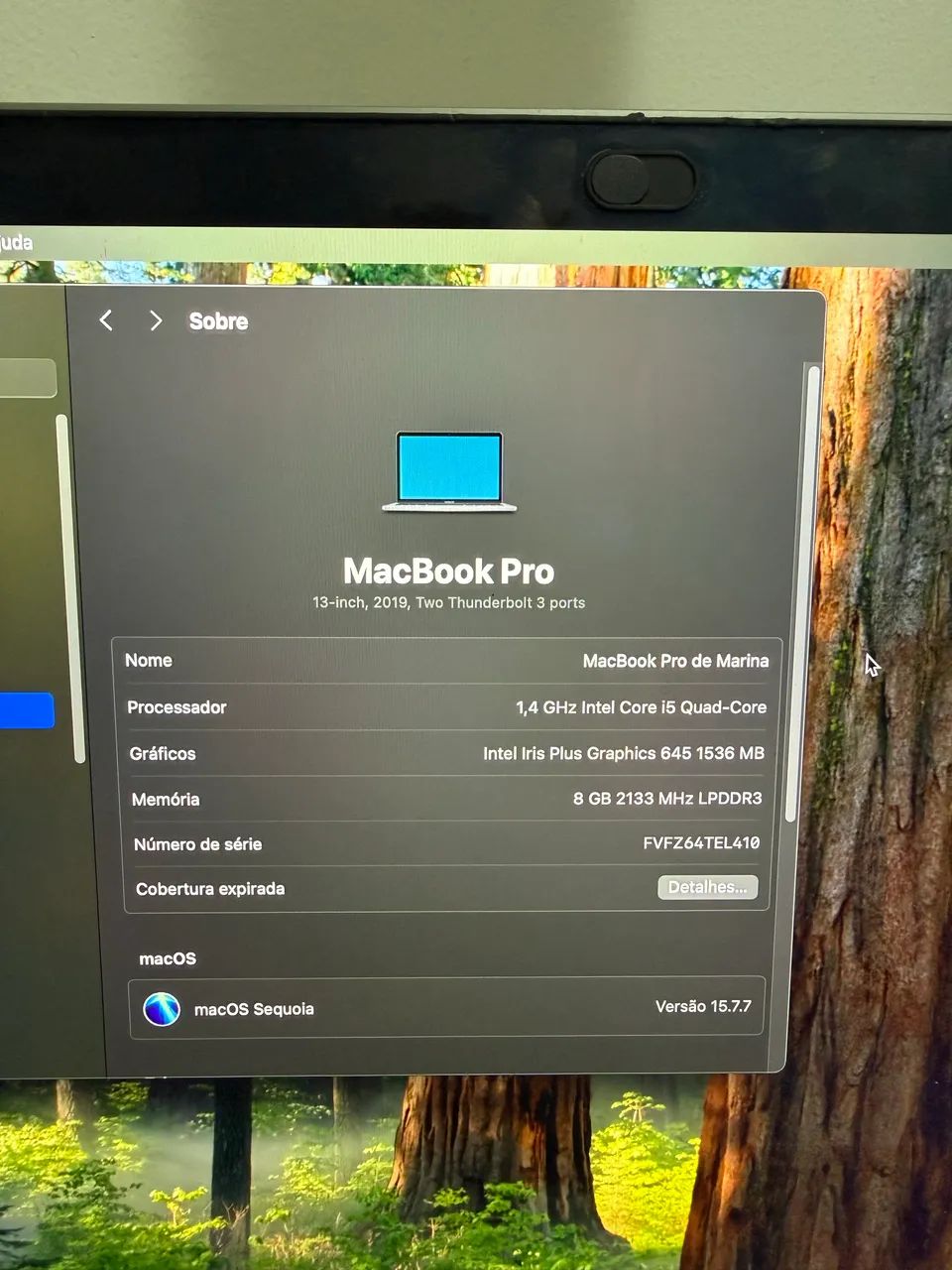 MacBook Pro 13 2019 | i5 Quad-Core | 8GB RAM | SSD 256GB