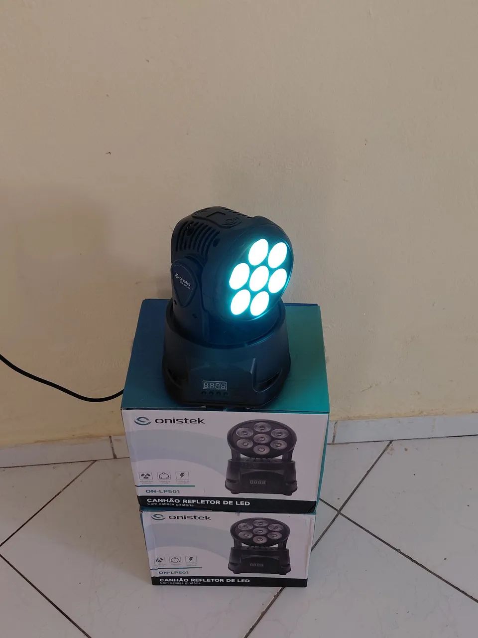 2 CANHÃO  DE LED NOVOS - Foto 4