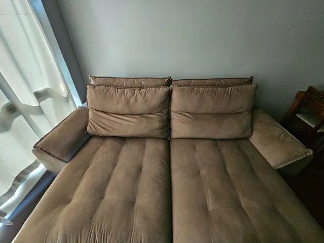 Sofá 4 lugares retrátil - Foto 3