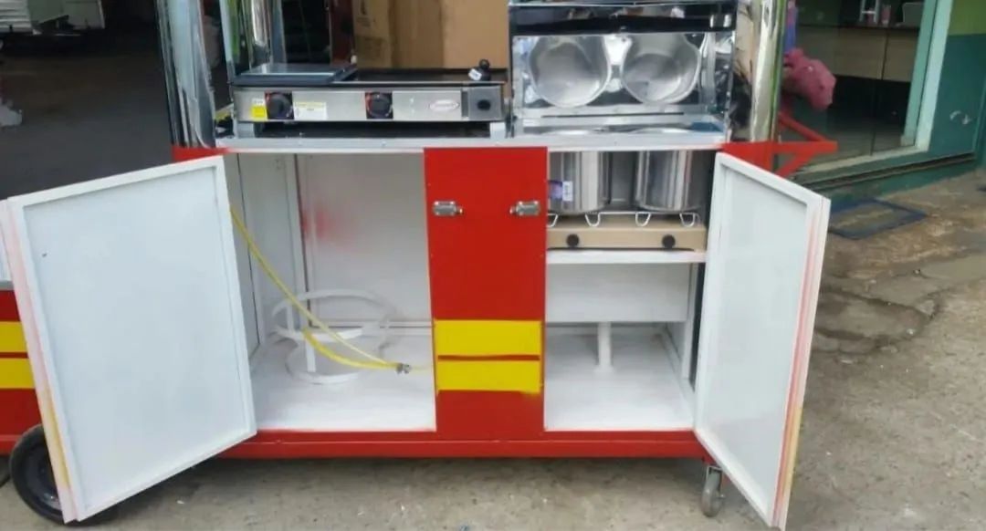 CARRINHO DE CACHORRO QUENTE- mini food truck  - Foto 5