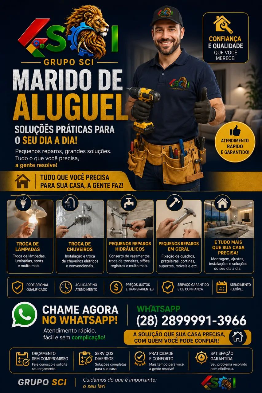 MARIDO DE ALUGUEL - MANUTENÇÃO E REPAROS EM GERAL - Foto 4