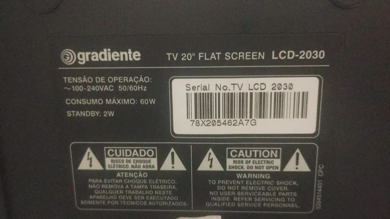 Tv monitor Gradiente LCD  - Foto 3