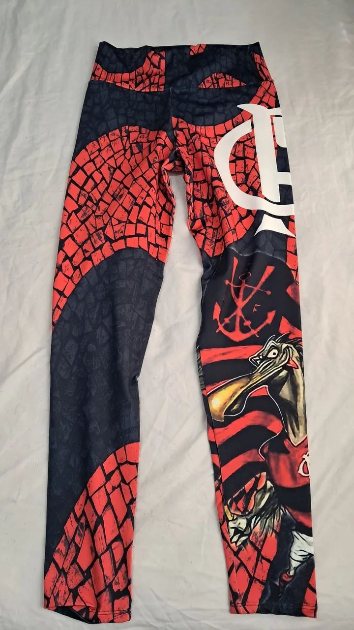 Calça Leg Flamengo  - Elastano resistente.  - Foto 5