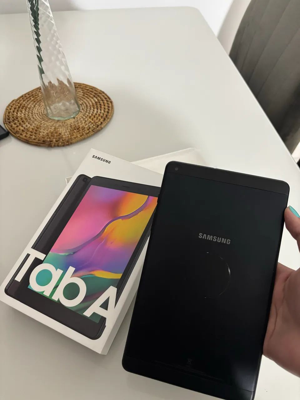 Samsung Galaxy Tab A 32GB 8 Com caixa + capinha e película  - Foto 2