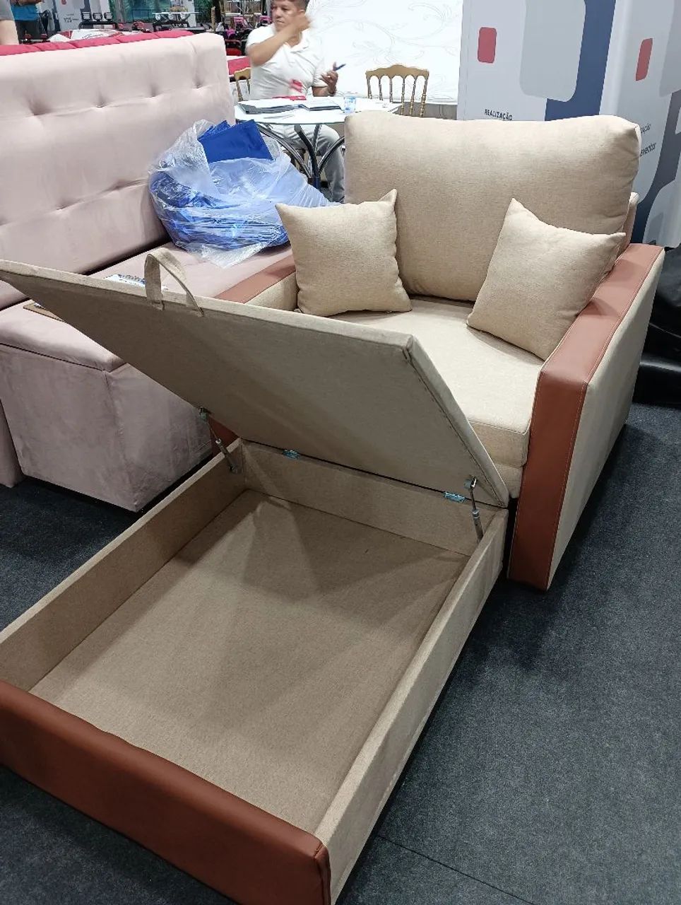 Sofá Cama Solteiro Valência. - Foto 2