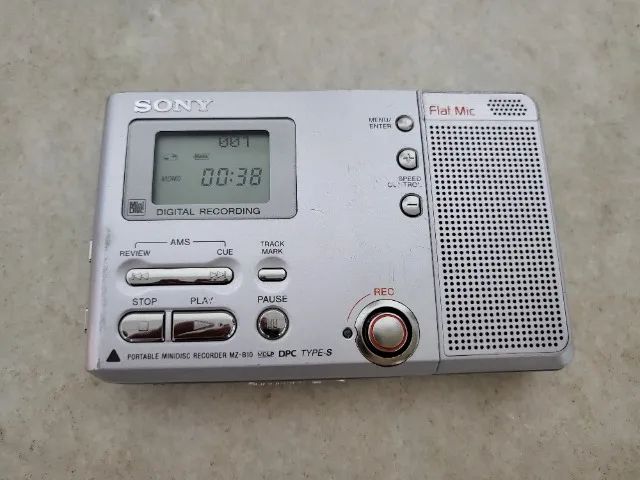 Minidisc Sony Recorder Mz-b Em Perfeito Estado E Funcionando - Foto 5