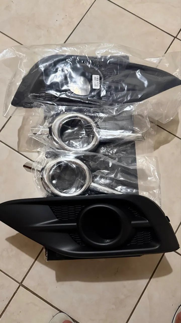 Kit farol de milha CRV 2014 completo 