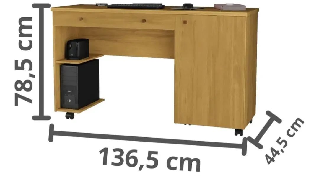 Mesa escrivaninha escritório quarto  - Foto 2