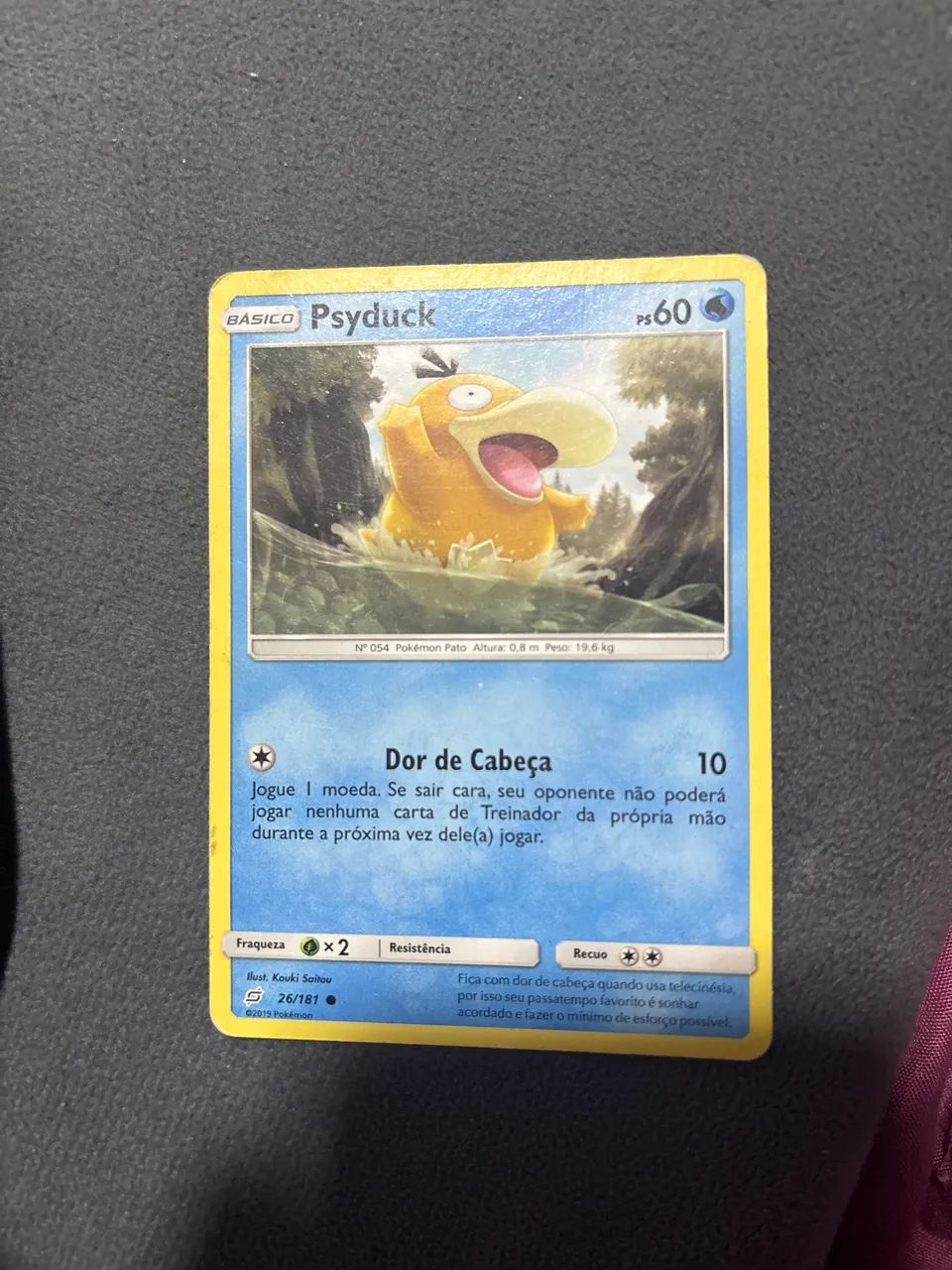 Carta Pokémon Psyduck