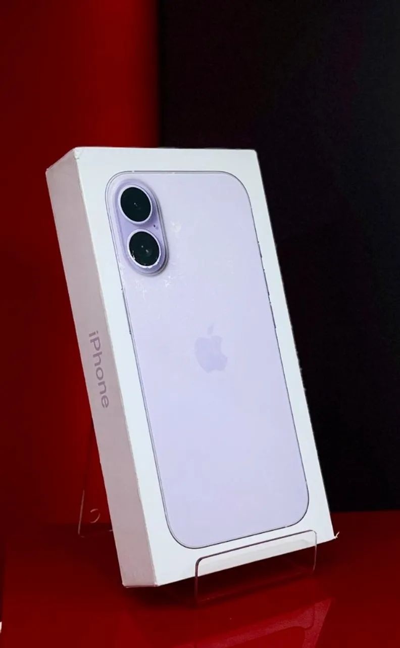 Apple iPhone 17 - 256GB - E-SIM + SIM FÍSICO - LAVENDER - Produto Novo com Garantia