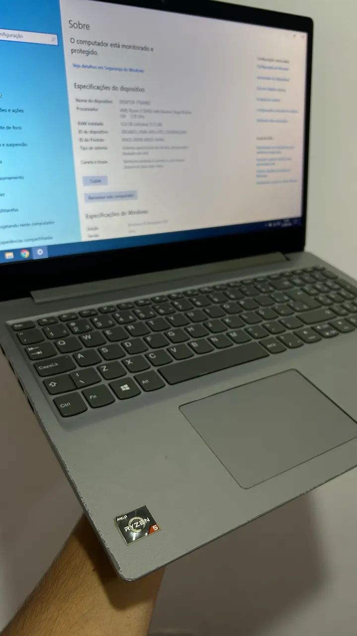 Notebook Lenovo Ryzen 5 - Foto 2