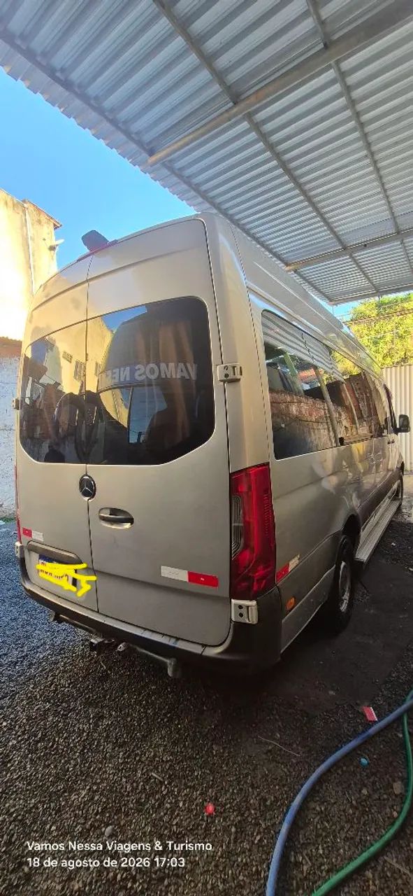 Mercedes-Benz Sprinter 416 Furgão Longo T.a. 2.2 Dies 2021