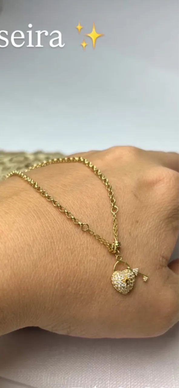 Pulseira em ouro 18 k