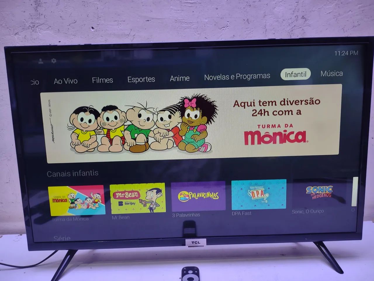 Tv Smart Android 32 Pol comando de voz bluetooth wi-fi 