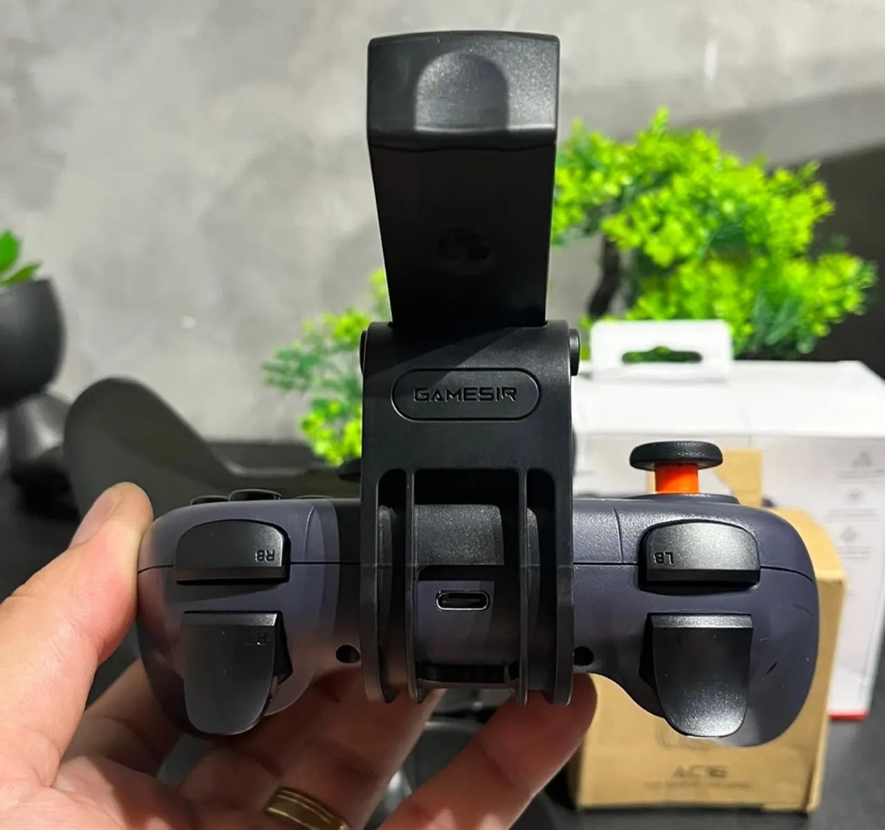 Controle GameSir T4 Nova Lite + Suporte de celular  - Foto 2