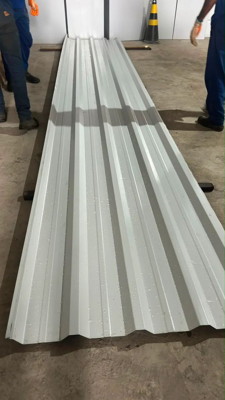 Telhas pintadas e galvanizadas  - Foto 2