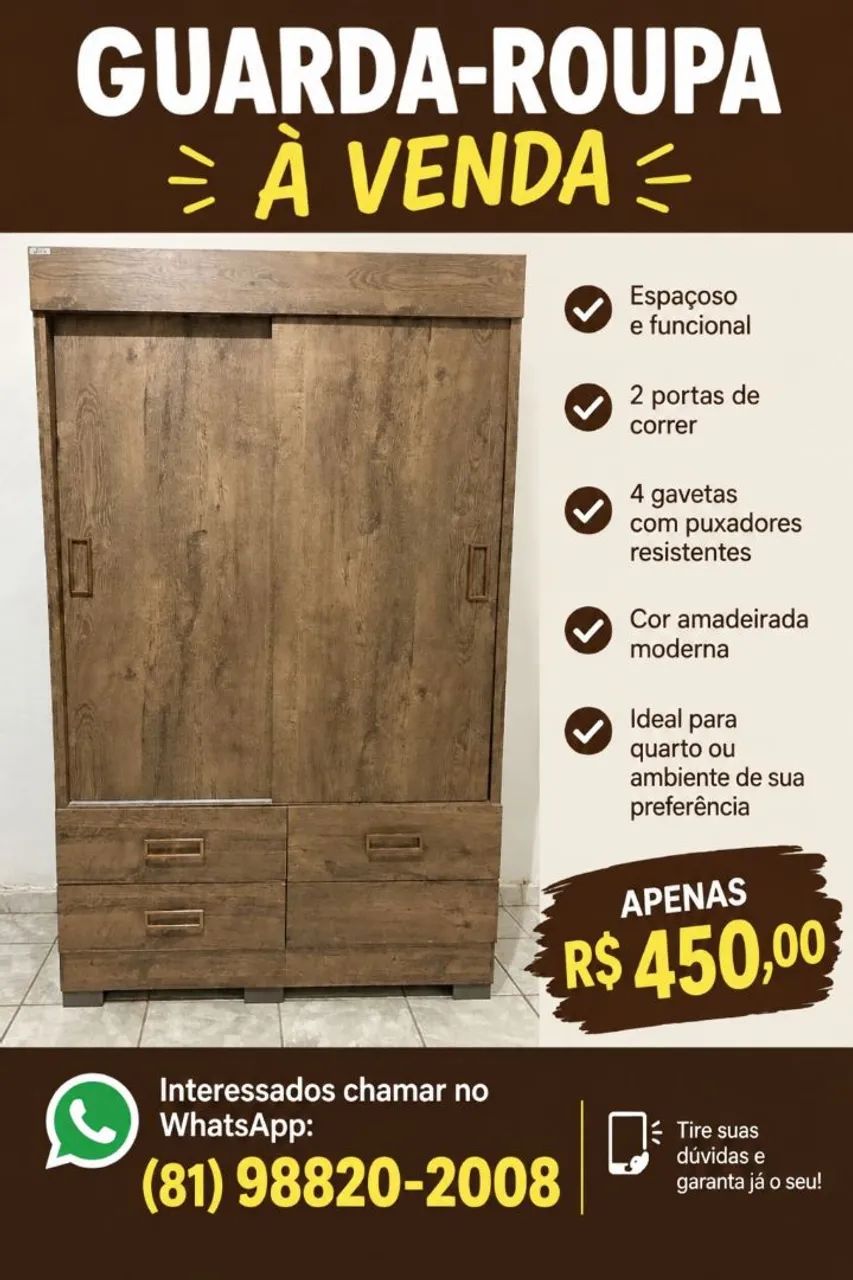 Guarda-roupa (solteiro)