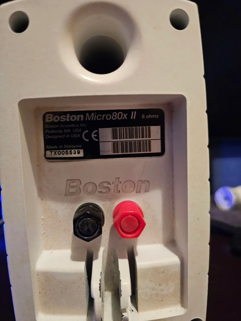 Par de caixas Boston Acoustics Micro 80x II - Foto 4