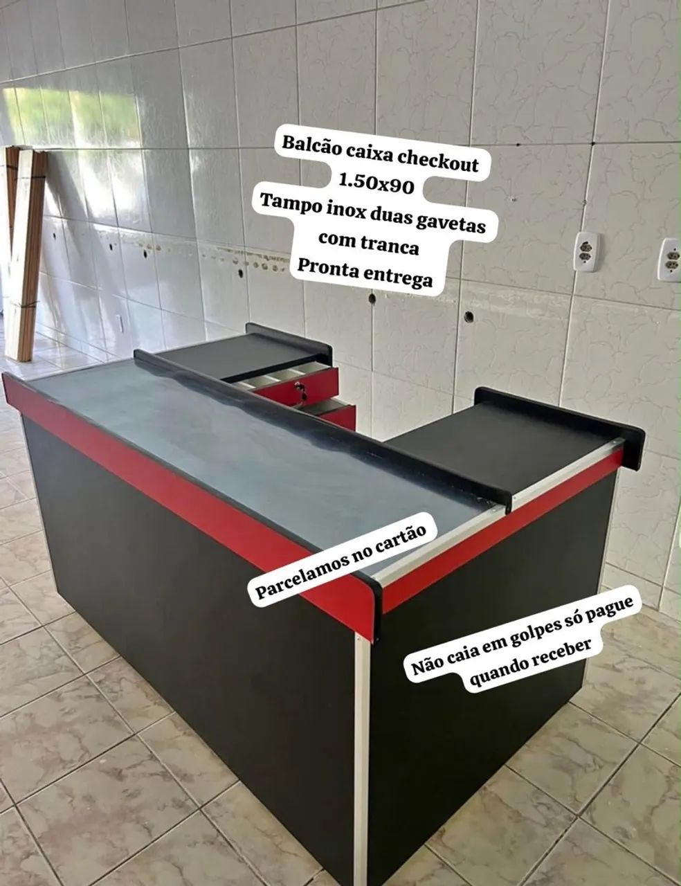 Balcão Caixa para comércio  - Foto 4