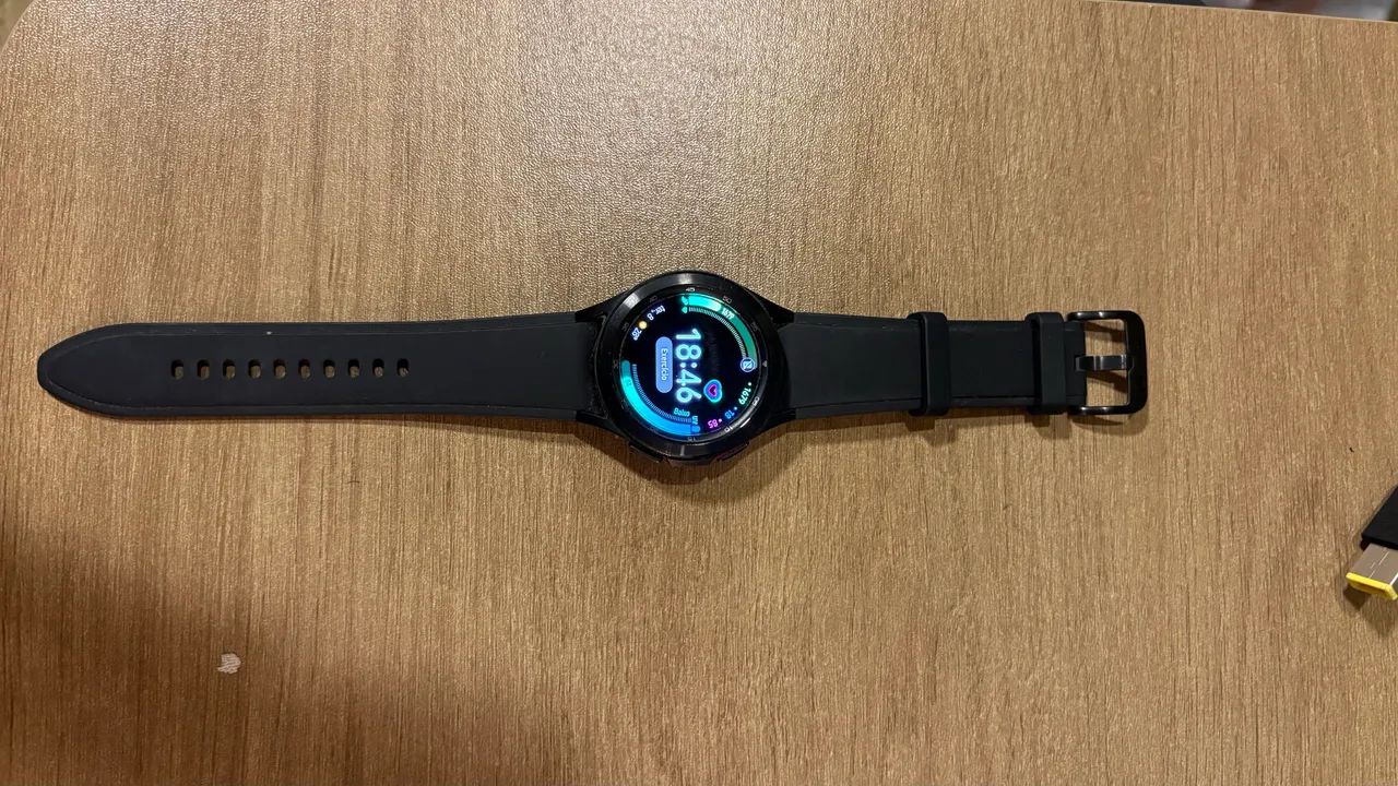 Samsung Watch4 Classic 42mm + carregador (top de linha)  - Foto 3