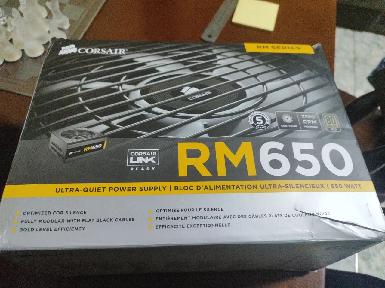 FONTE CORSAIR RM650 650W