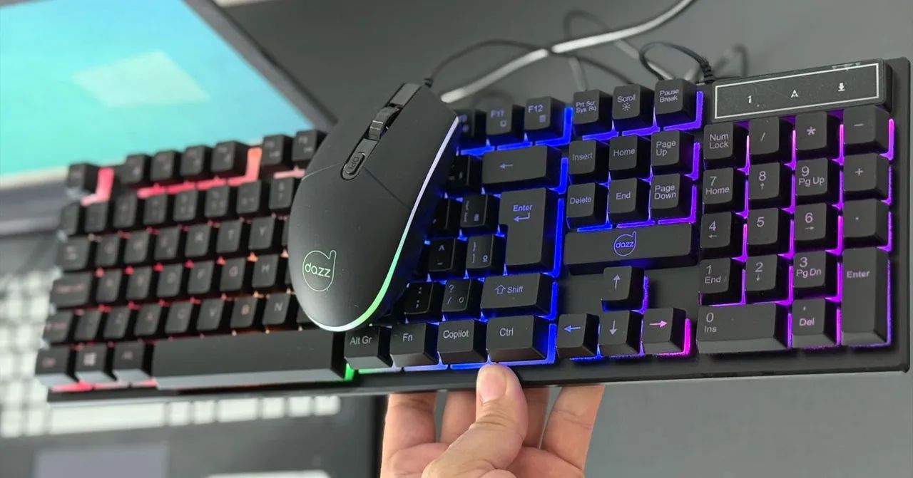 Teclado Gamer com Fio Dazz 
