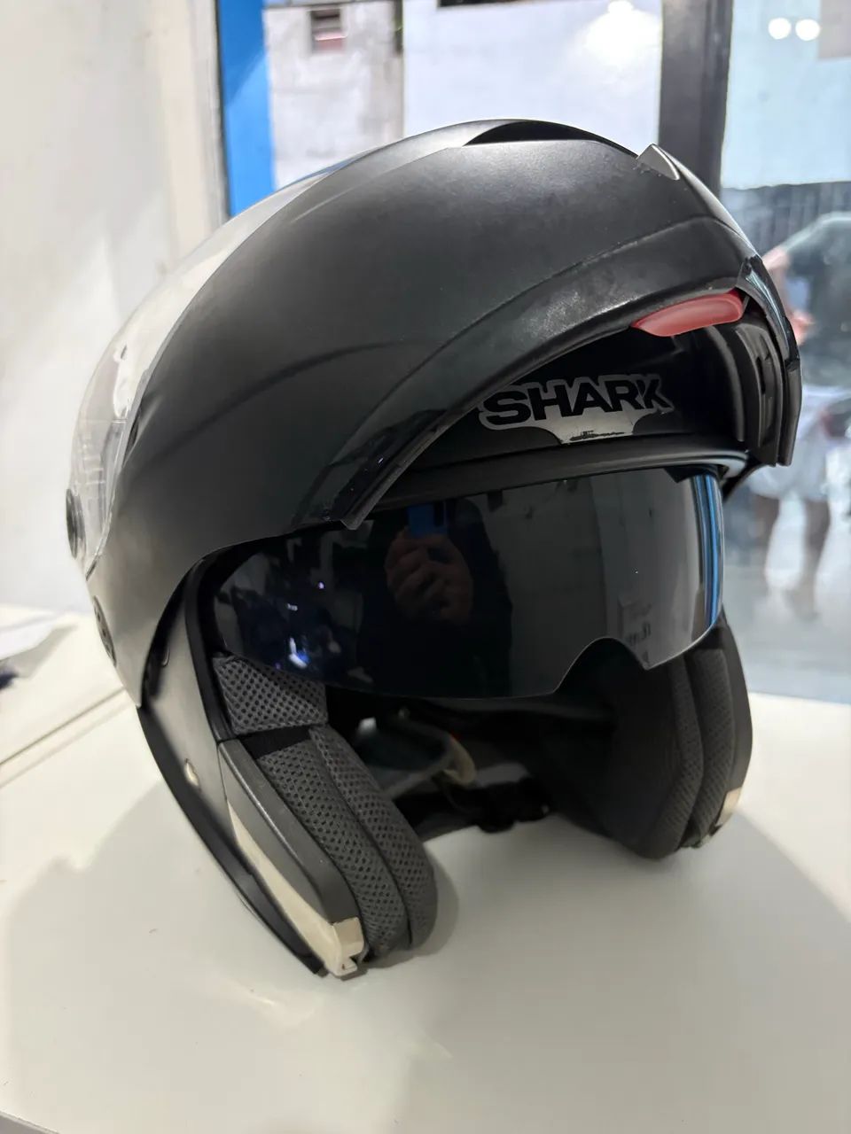 Capacete robocop shark openline