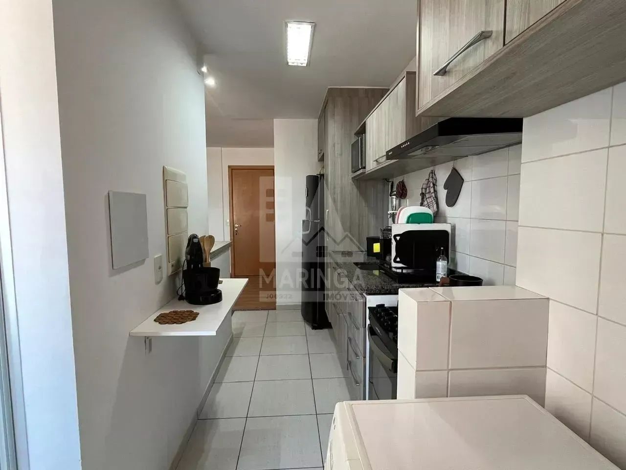 Apartamento MOBILIADO a venda, 3 quartos (1 suíte) Vila Cleópatra, Maringá PR - Edifício S - Foto 5