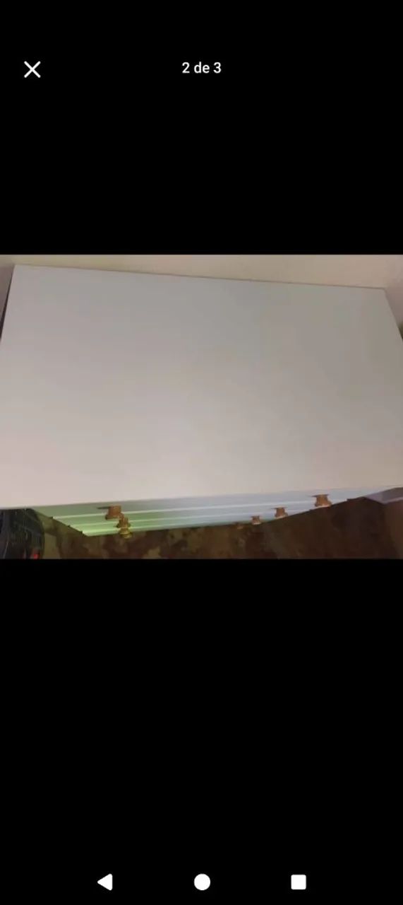 Vende se cômoda na cor branca semi nova  - Foto 5