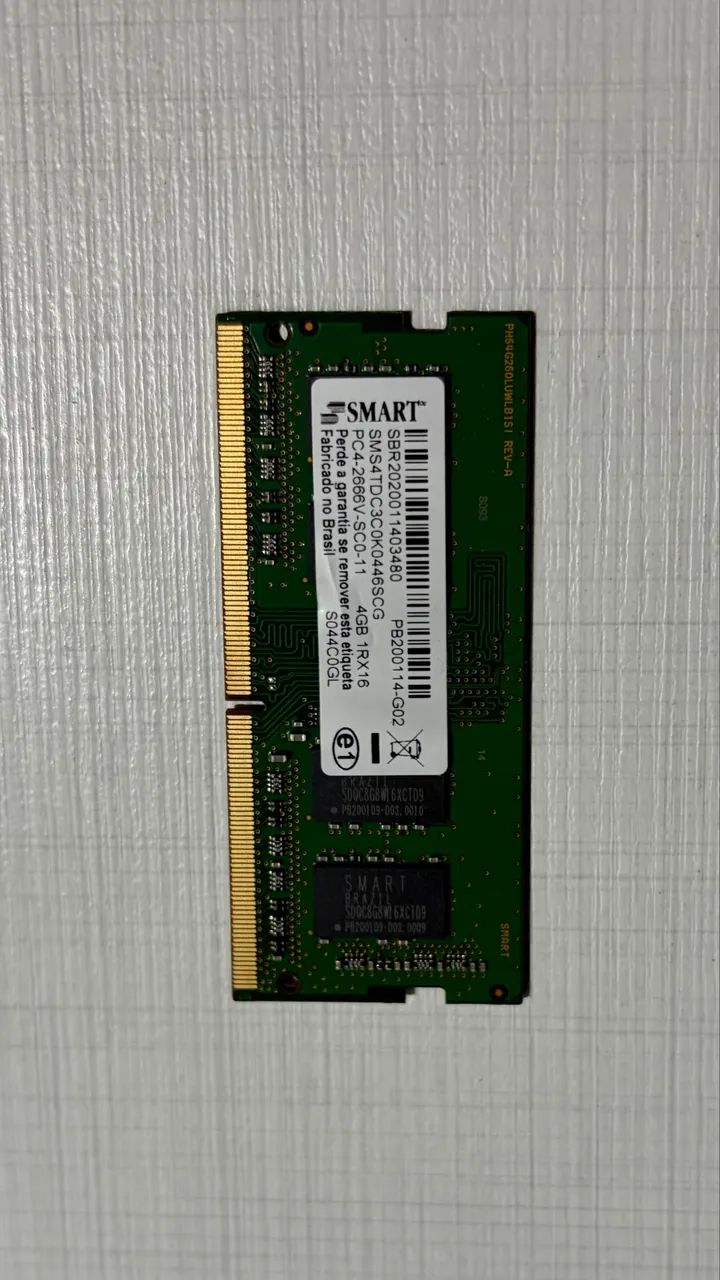 Memória RAM DDR4 4GB 2666mhz - Notebook (1 unidade) - Foto 2