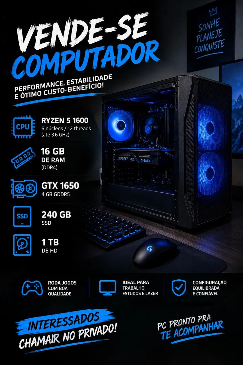 COMPUTADOR GAMER 