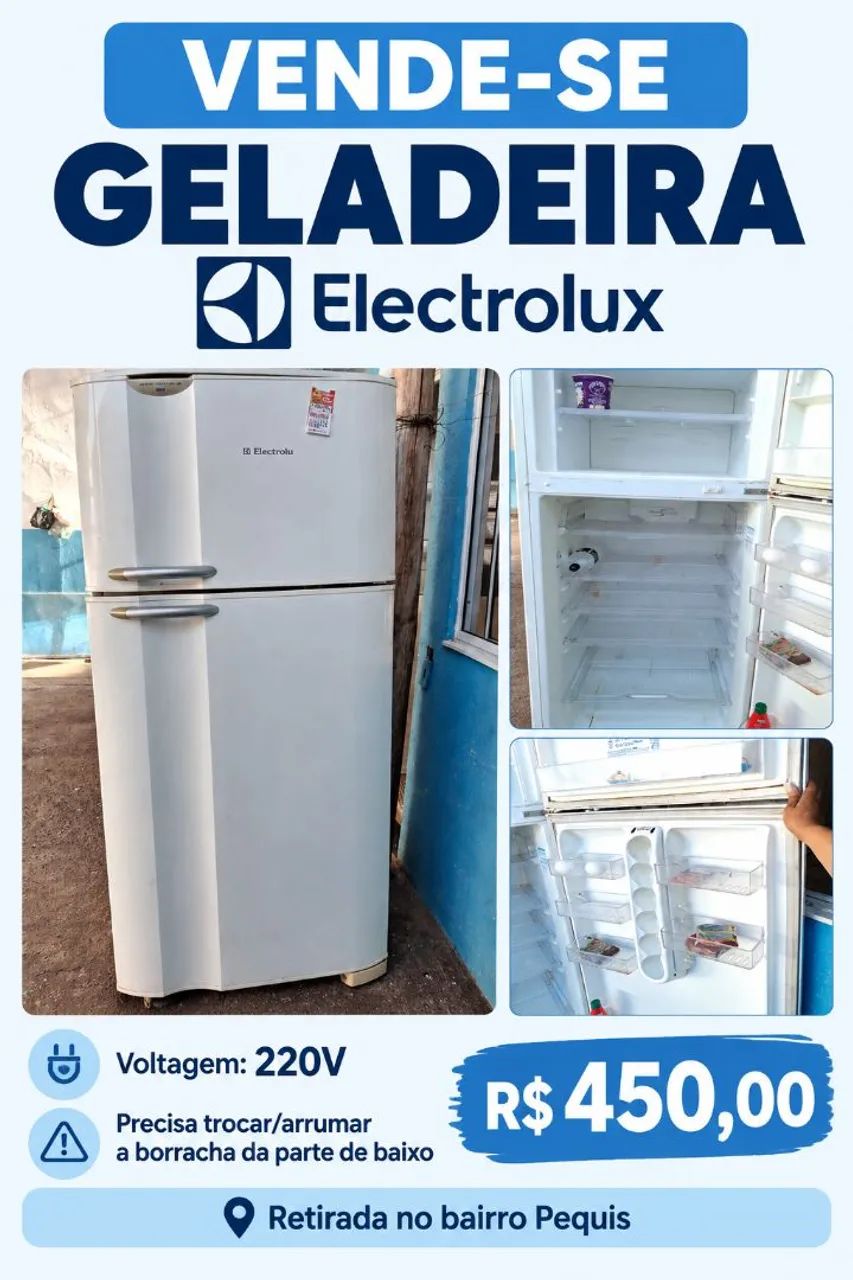 Vendo geladeira 