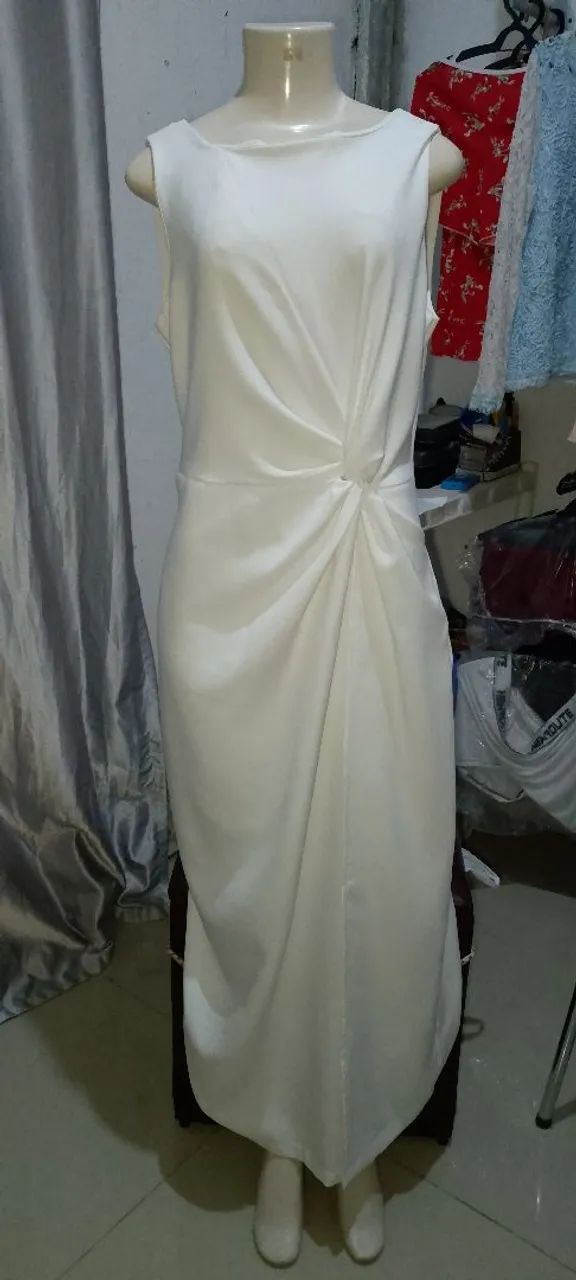 Vestido branco para festas etc... NOVO