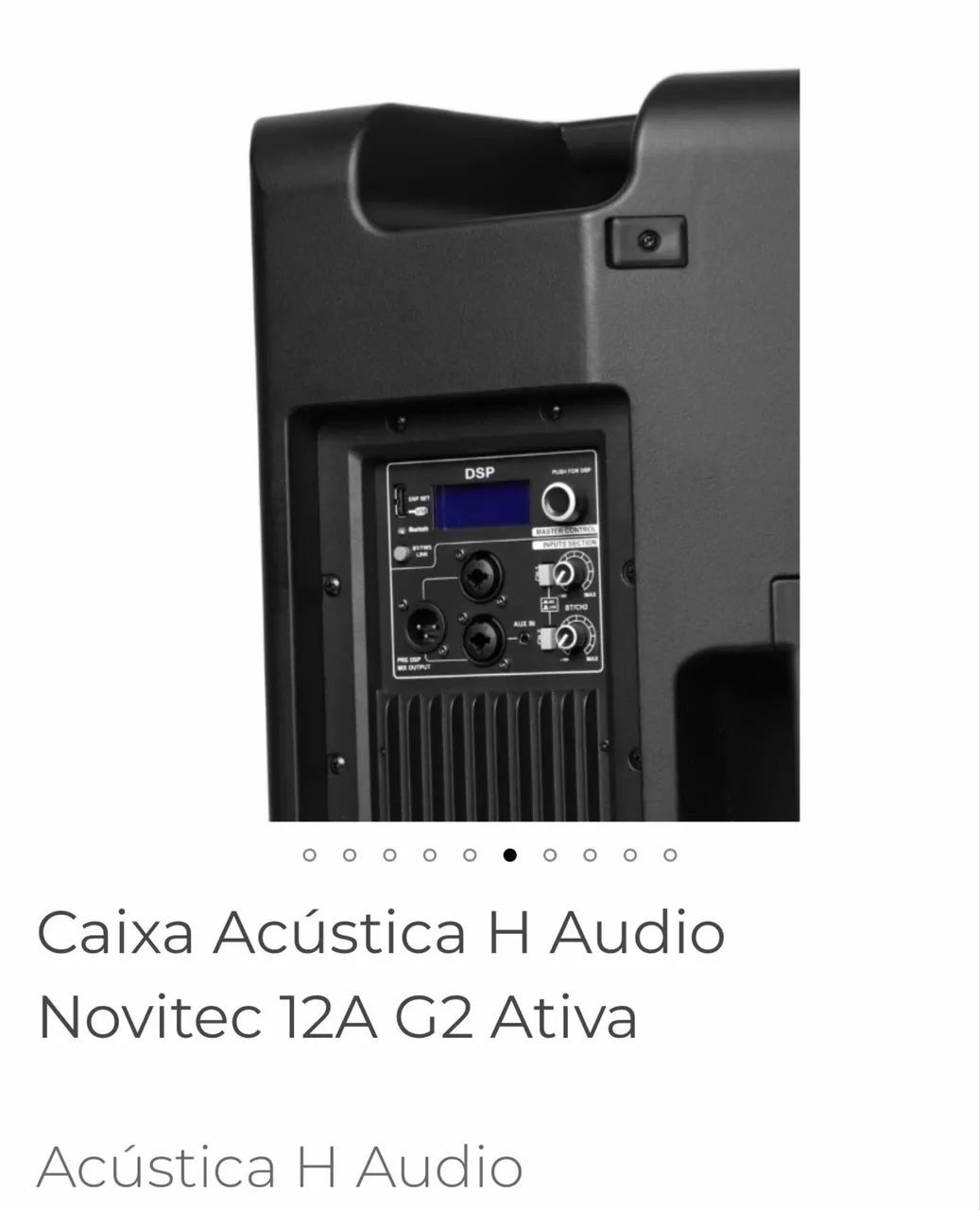 Caixa de som ativa H áudio  - Foto 4