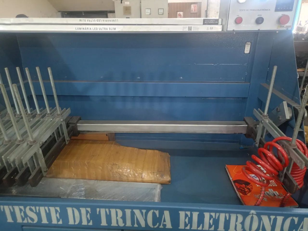Vendo máquina teste de trinca para cabeçote, nunca usada  - Foto 2