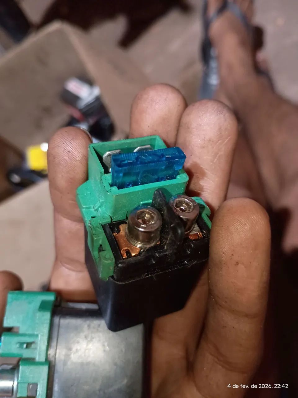 Relé da 150 ,fan bros 150