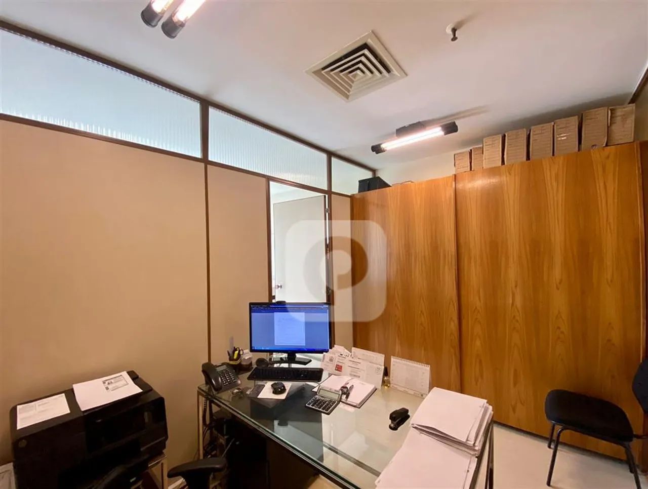 Sala comercial com 27 m² Edifício Blue Chip mobiliada com banheiro à venda na Barra da Tij - Foto 3