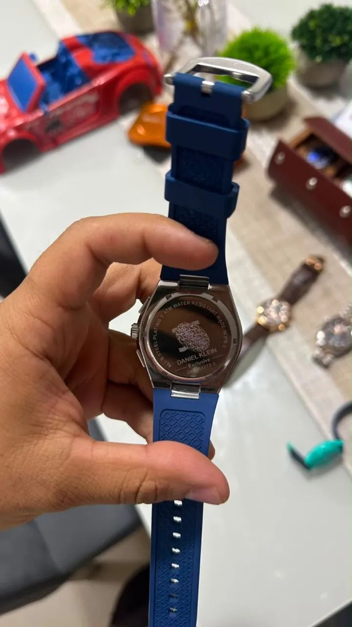 Relógio Daniel Klein exclusive azul - Foto 2