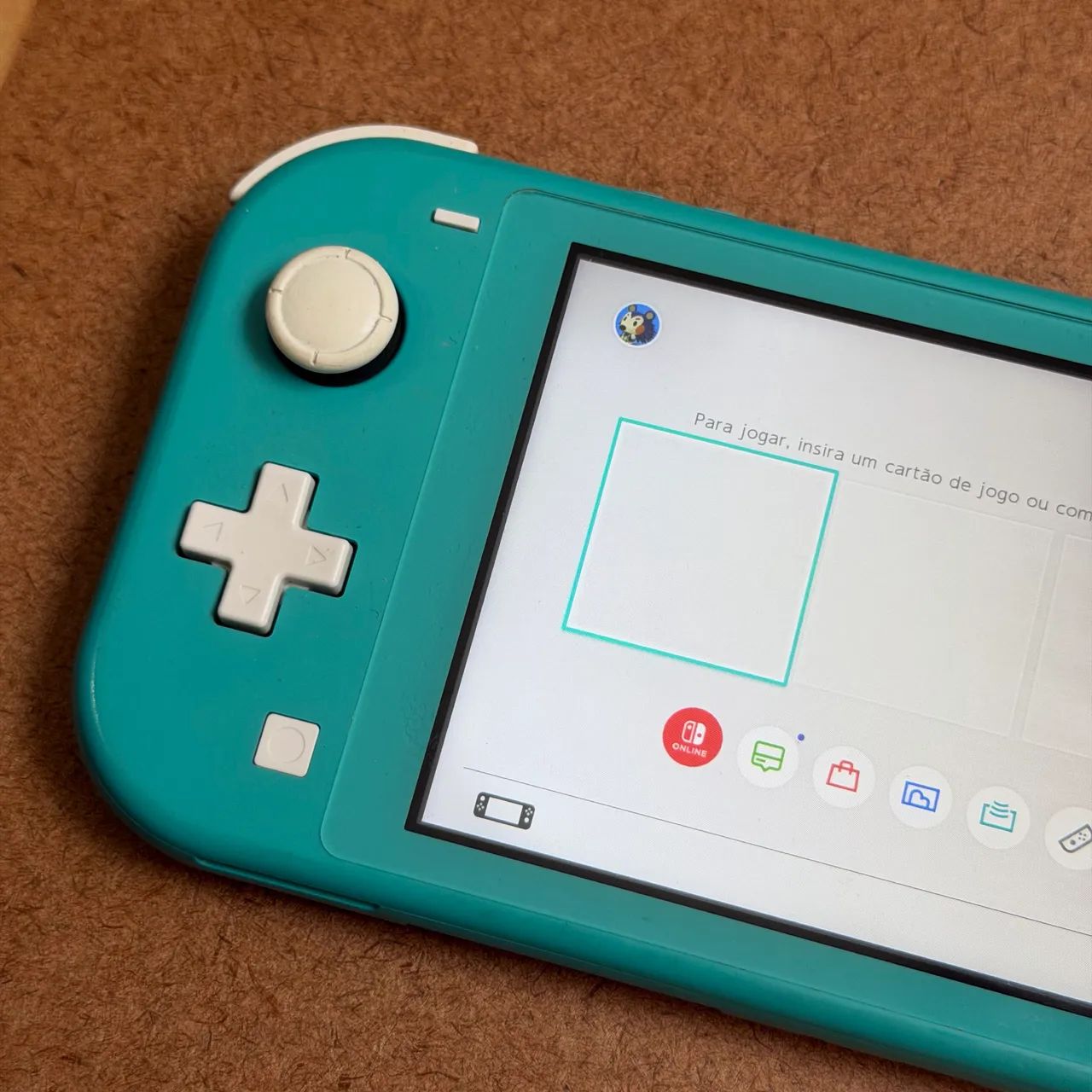 Nintendo Switch lite turquesa sem carregador - Foto 3