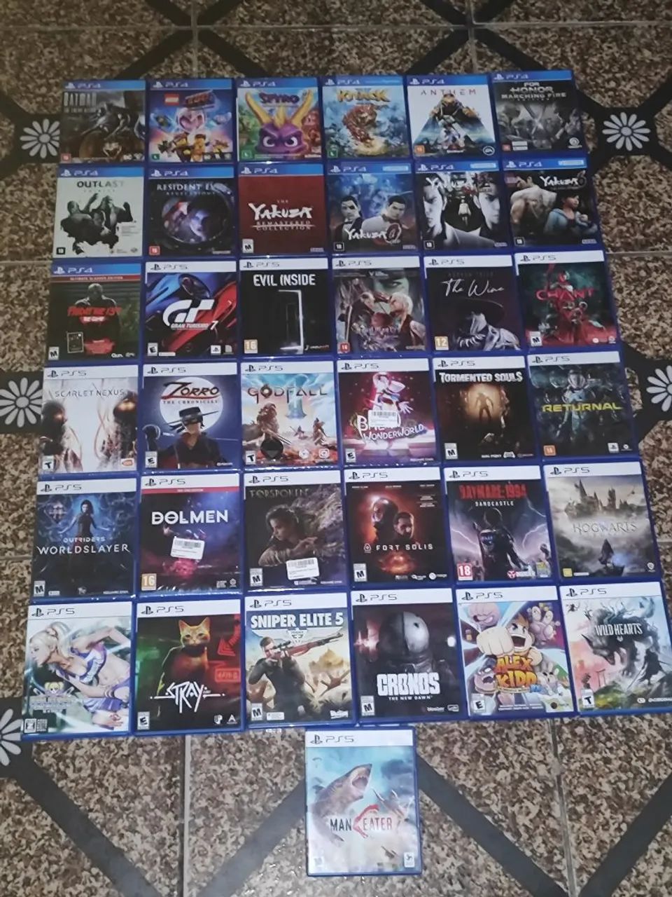 Jogos de ps4 e ps5 