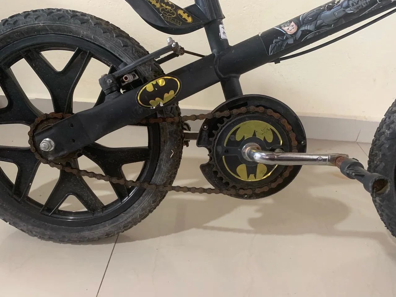 Bicicleta Infantil Batman ARO 16 - Foto 3