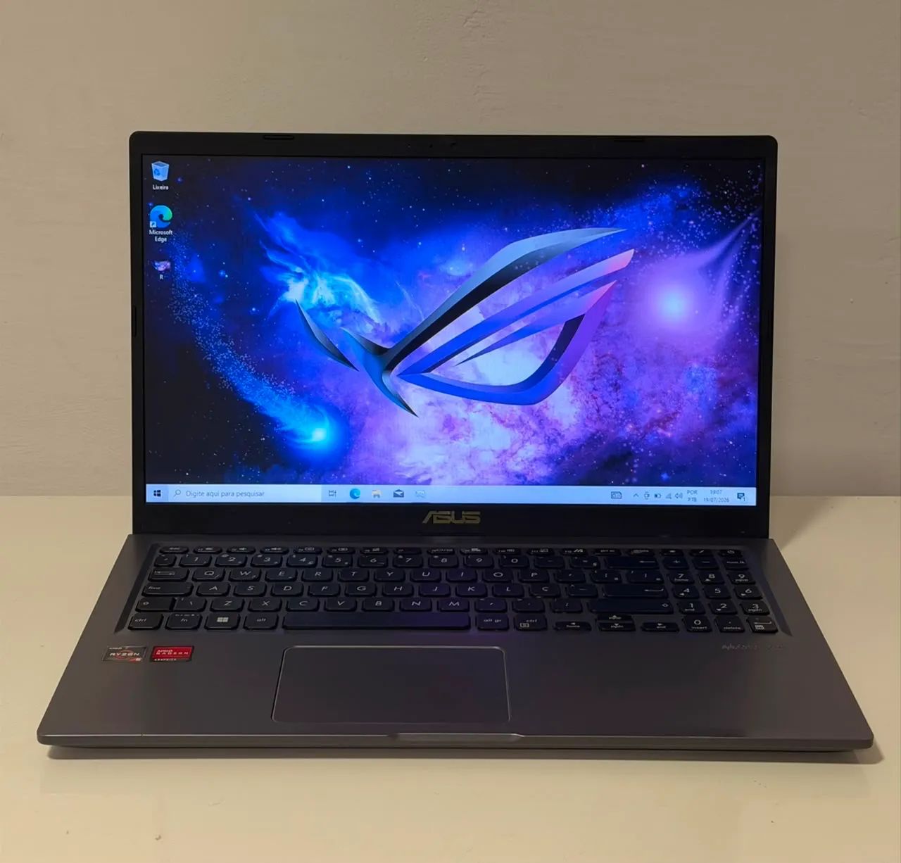 Notebook Asus Ryzen 5 8 GB Ram 256Ssd NVMe With Placa Dedicada