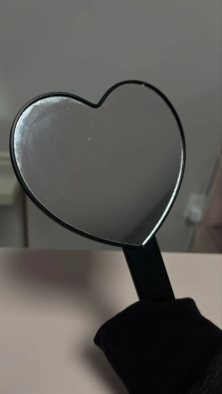 mini espelho de coração  - Foto 2