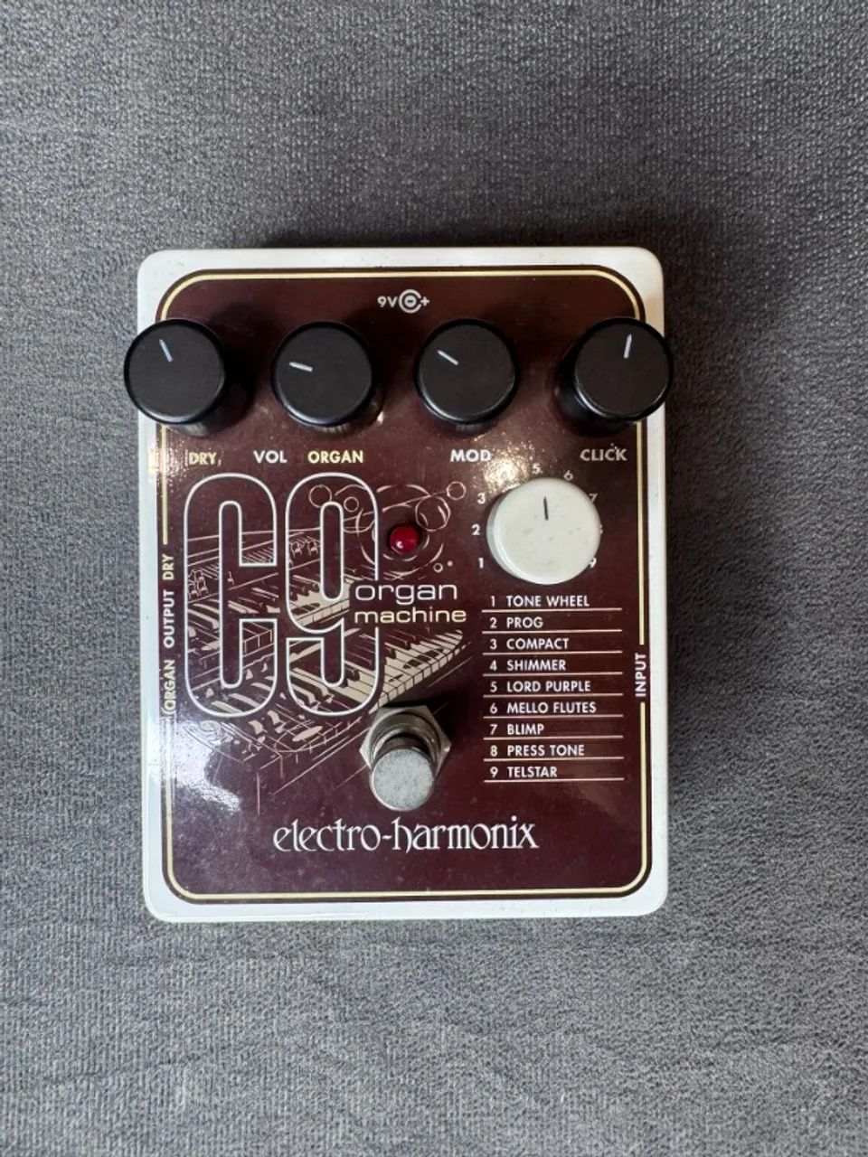 ELECTRO-HARMONIX C9 Organ Machine 美品 PEDAL ELECTRO-HARMONIX C9 ORGAN MACHINE | EXCELENTE ESTADO