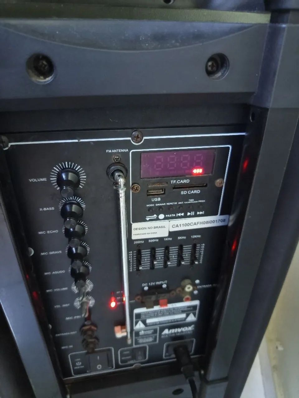 Caixa Amvox alto falante de 18 polegadas. - Foto 5