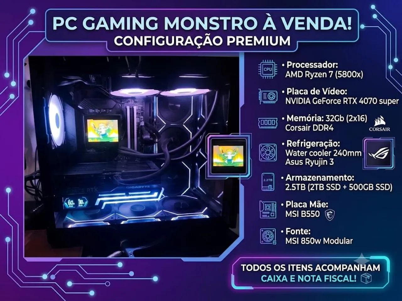 Pc gamer high-end 