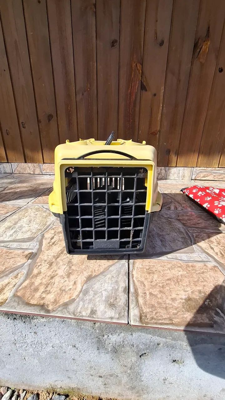 Cama e caixa de transporte para gato e cachorro - Foto 2