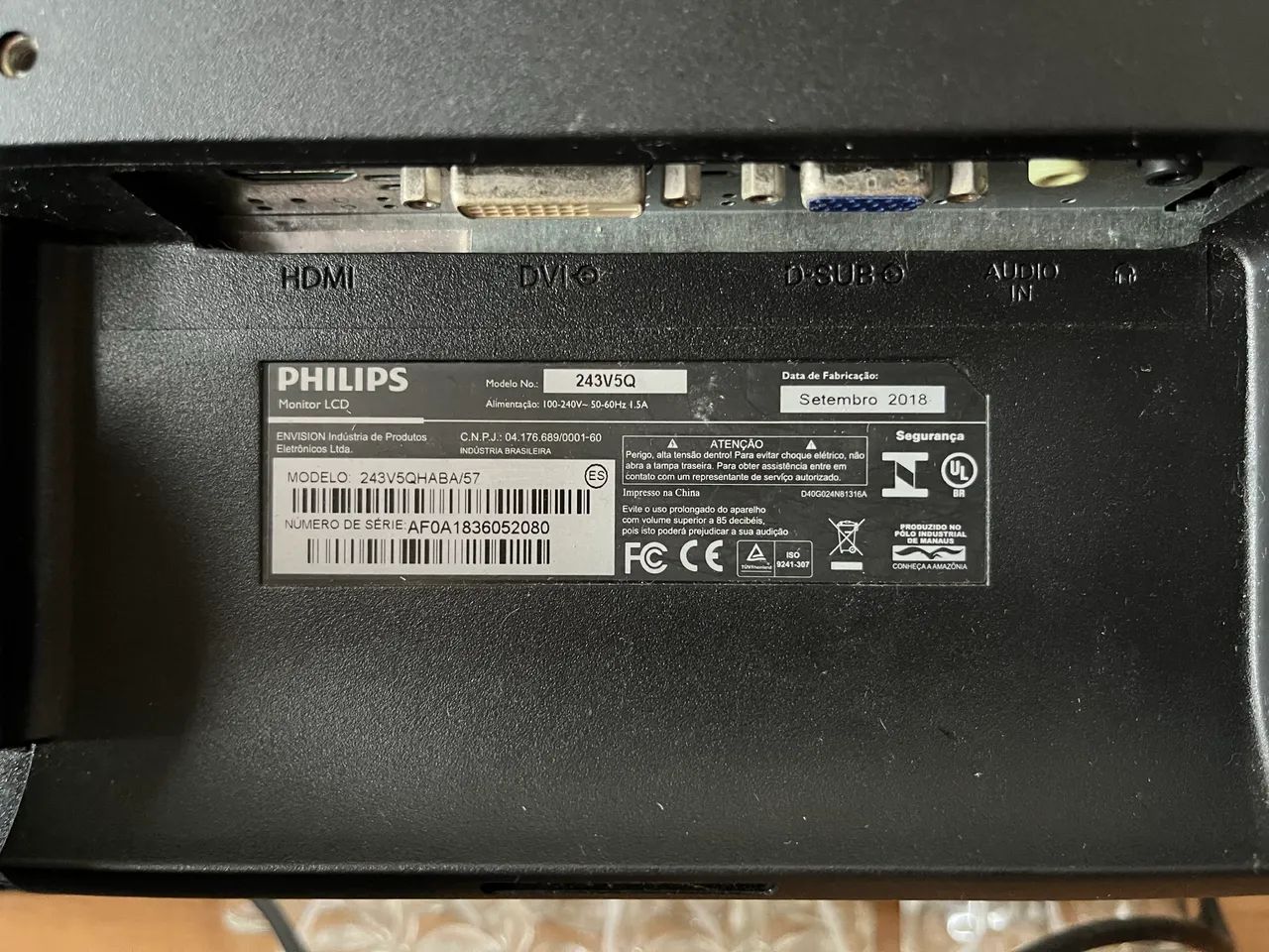 Monitor Philips 24 pol. 1080p - Foto 2