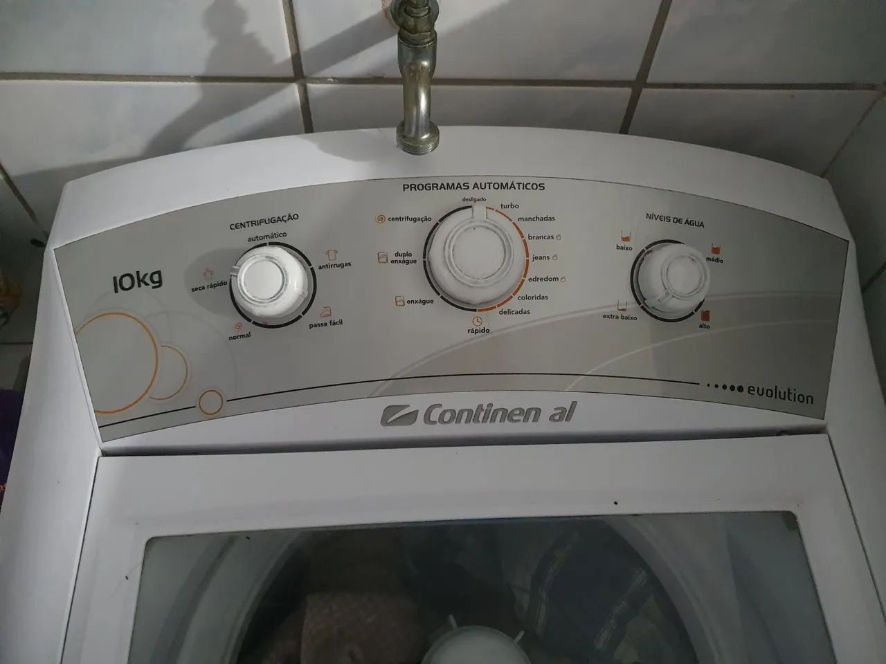 Máquina com defeito. 10kg
